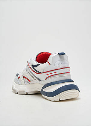 Baskets bout rond talon de 4 à 6cm blanc SERAFINI femme