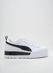 Baskets blanc PUMA pour femme seconde vue