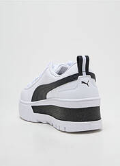 Baskets blanc PUMA pour femme seconde vue