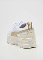 Baskets blanc PUMA pour femme seconde vue