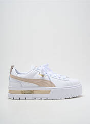 Baskets blanc PUMA pour femme seconde vue