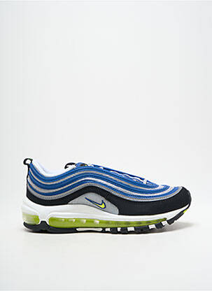 Baskets bout rond talon plat jusqu'à 3cm bleu NIKE femme