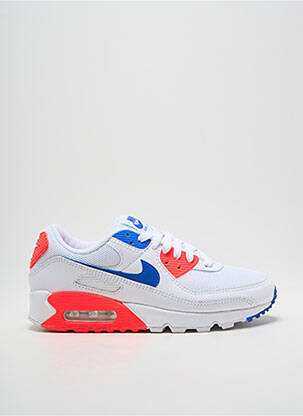 Baskets bout rond talon plat jusqu'à 3cm blanc NIKE femme