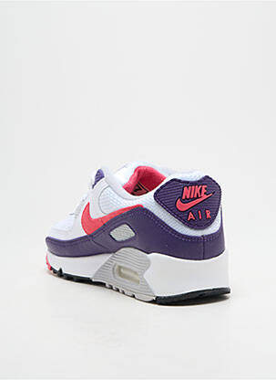 Baskets bout rond talon plat jusqu'à 3cm violet NIKE femme