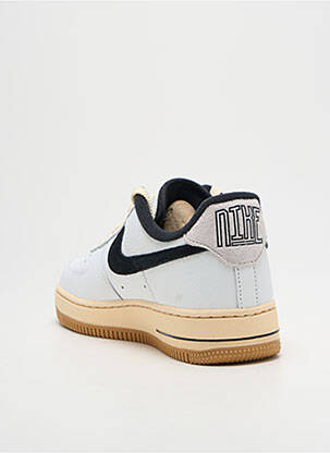 Baskets bout rond talon plat jusqu'à 3cm blanc NIKE femme