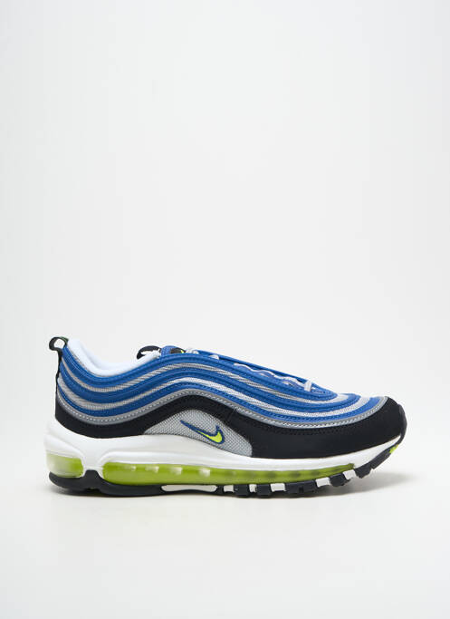 Baskets bout rond talon plat jusqu'à 3cm bleu NIKE femme