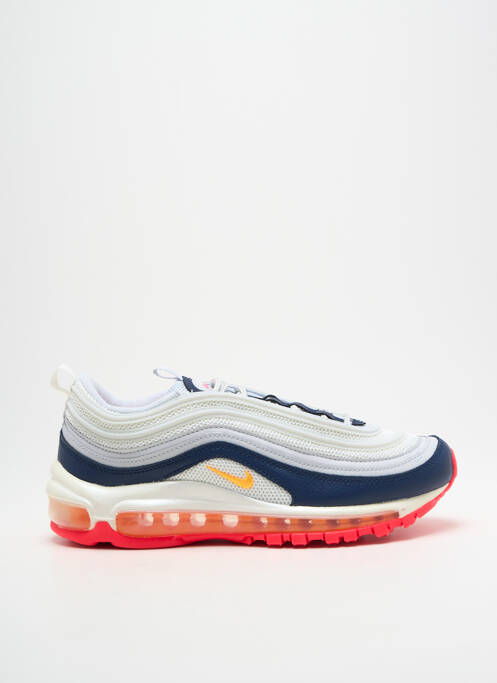 Baskets bout rond talon de 4 à 6cm bleu NIKE femme