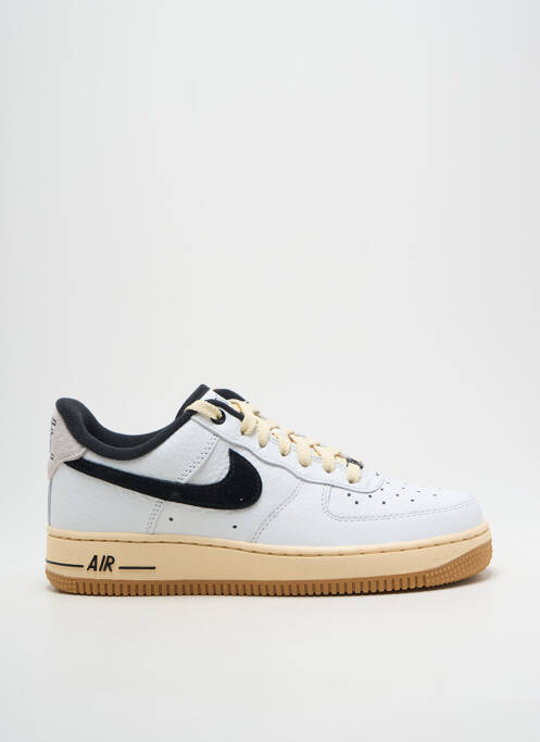 Baskets bout rond talon plat jusqu'à 3cm blanc NIKE femme