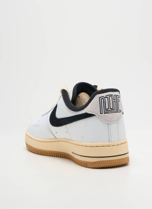 Baskets bout rond talon plat jusqu'à 3cm blanc NIKE femme