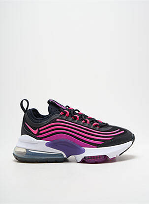 Baskets bout rond talon de 4 à 6cm rose NIKE femme