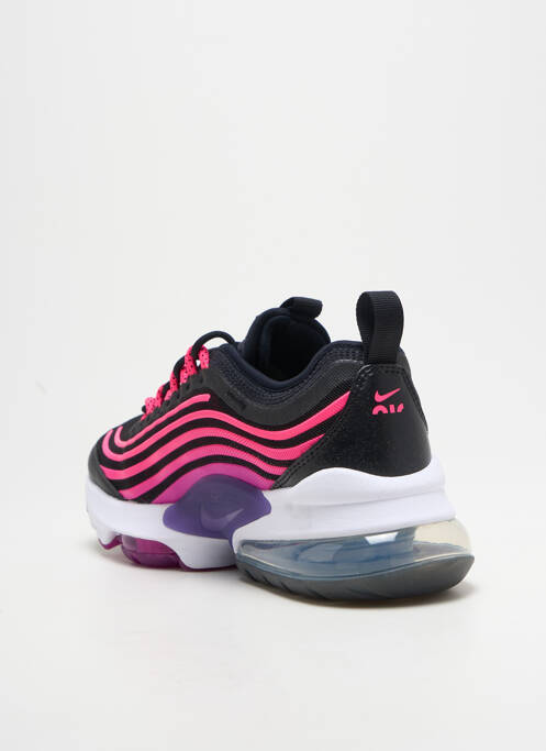 Baskets bout rond talon de 4 à 6cm rose NIKE femme