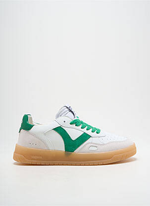 Baskets bout rond bout rond vert VICTORIA homme