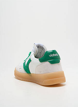 Baskets bout rond bout rond vert VICTORIA homme