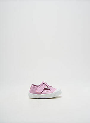Sandales/nu pieds bout rond bout rond rose VICTORIA fille
