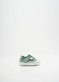 Sandales/nu pieds bout rond bout rond vert VICTORIA enfant