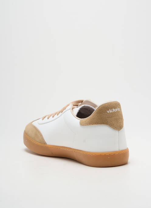 Baskets bout rond bout rond beige VICTORIA homme