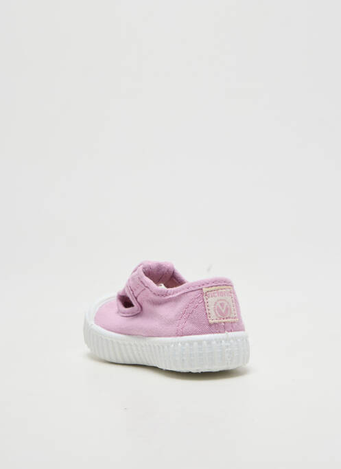 Sandales/nu pieds bout rond bout rond rose VICTORIA fille