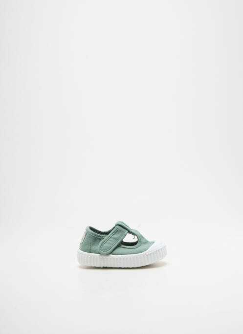 Sandales/Nu pieds vert VICTORIA pour enfant