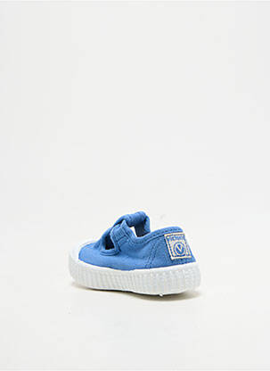 Sandales/nu pieds bout rond bout rond bleu VICTORIA enfant