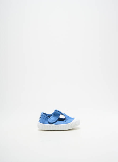 Sandales/nu pieds bout rond bout rond bleu VICTORIA enfant