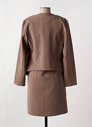 Ensemble robe coupe cintrée vert PARISIENNE femme