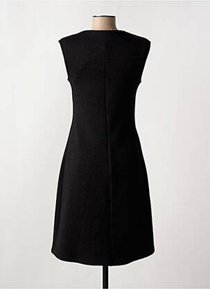 Robe mi-longue sans manche sans manche noir ROMEO POUR JULIETTE femme