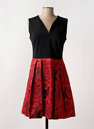 Robe mi-longue sans manche sans manche noir NANA BAILA femme