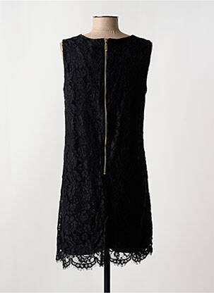 Robe mi-longue sans manche sans manche noir ESPERANCE femme