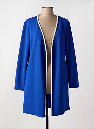 Veste casual coupe droite bleu ROMEO POUR JULIETTE femme