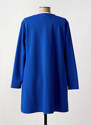 Veste casual coupe droite bleu ROMEO POUR JULIETTE femme
