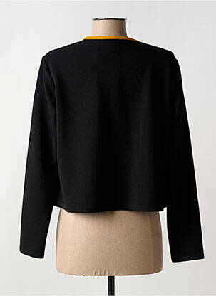 Veste casual col rond noir ROMEO POUR JULIETTE femme