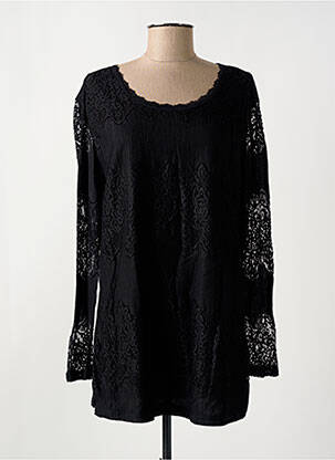 T-shirt manches longues manches longues noir NANA BELLE femme