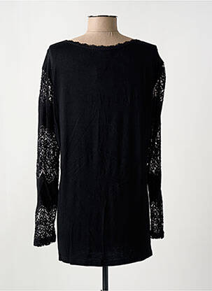 T-shirt manches longues manches longues noir NANA BELLE femme
