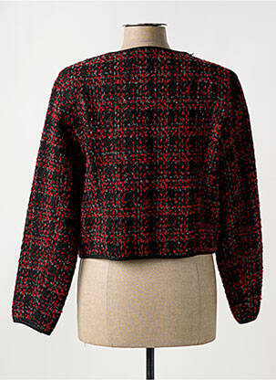 Veste casual coupe cintrée rouge VETISTYLE femme