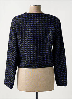 Veste casual coupe cintrée bleu VETISTYLE femme