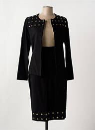 Ensemble jupe type de veste casual noir NANA BAILA femme