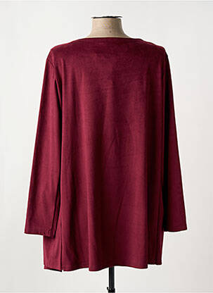 Veste casual tissage suedine violet ROMEO POUR JULIETTE femme