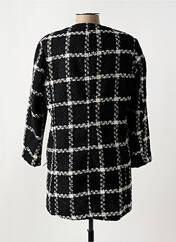 Manteau long noir ROMEO POUR JULIETTE pour femme seconde vue