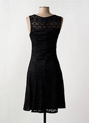 Robe mi-longue noir PARISIENNE pour femme seconde vue