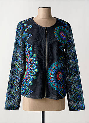 Veste casual bleu 101 IDEES pour femme