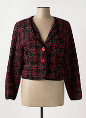 Veste casual rouge VETISTYLE pour femme seconde vue