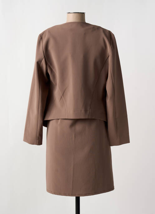 Ensemble robe type de veste casual vert PARISIENNE femme