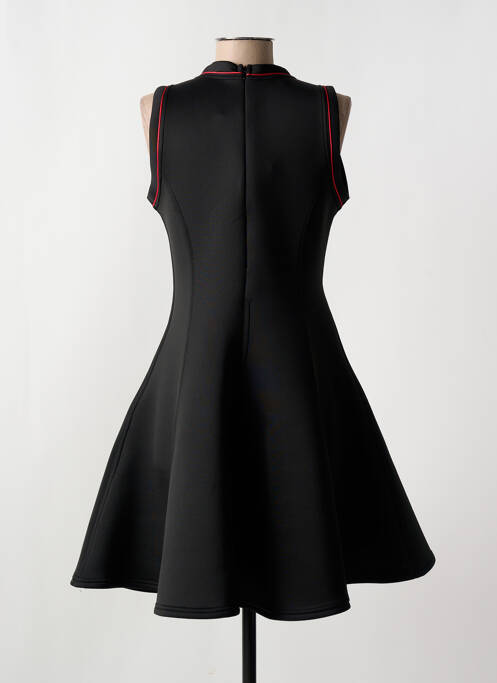 Robe mi-longue sans manche sans manche noir NANA BAILA femme