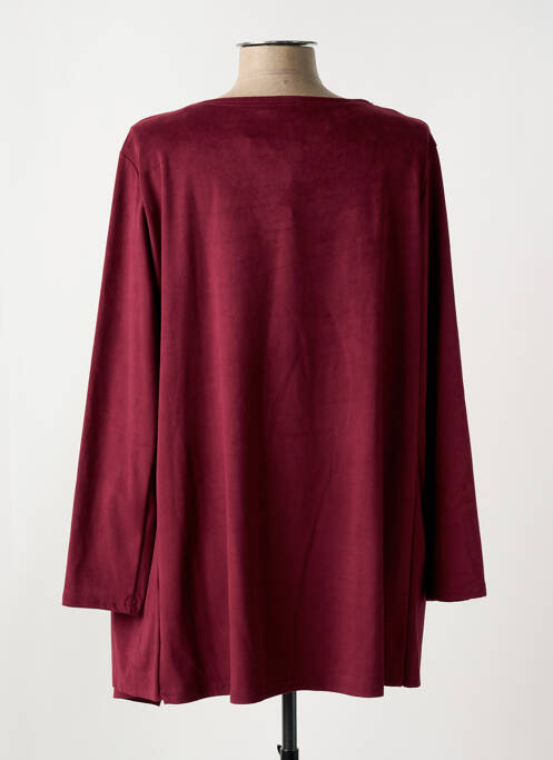 Veste casual tissage suedine violet ROMEO POUR JULIETTE femme