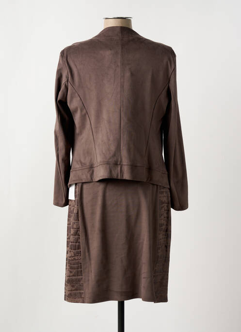 Ensemble jupe marron ROMEO POUR JULIETTE pour femme