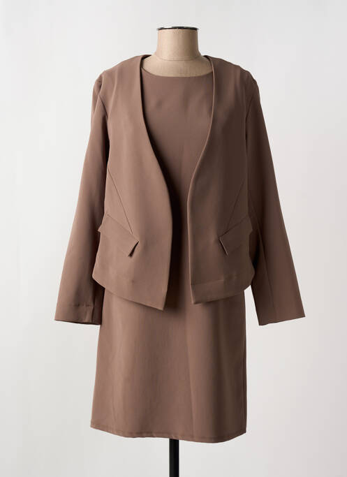 Ensemble robe vert PARISIENNE pour femme