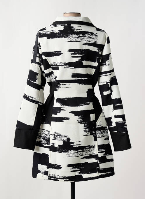 Manteau long noir L33 pour femme