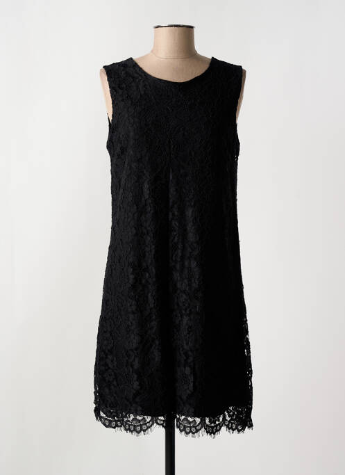 Robe mi-longue noir ESPERANCE femme