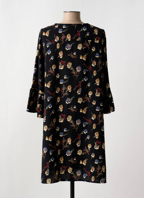 Robe mi-longue noir ROMEO POUR JULIETTE pour femme