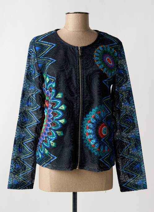 Veste casual bleu 101 IDEES pour femme